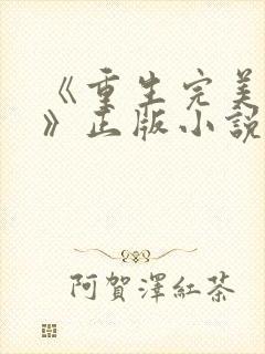 《重生完美时代》正版小说