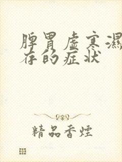 脾胃虚寒湿热并存的症状