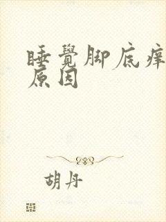 睡觉脚底痒什么原因