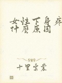 女性下身疼痛是什么原因