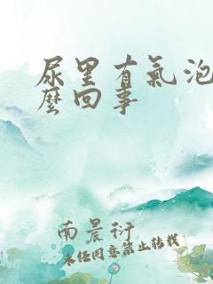 尿里有气泡是怎么回事