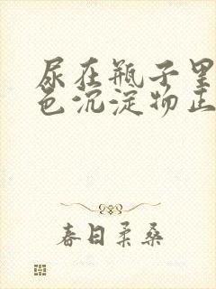 尿在瓶子里有白色沉淀物正常吗