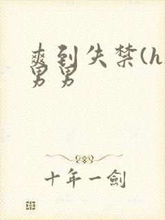 爽到失禁(h)男男