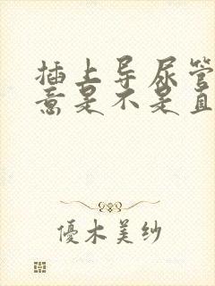 插上导尿管有尿意是不是直接就尿了