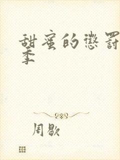 甜蜜的惩罚第1季