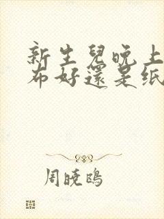 新生儿晚上用尿布好还是纸尿裤好