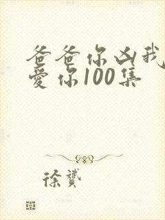 爸爸你凶我我也爱你100集