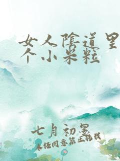 女人阴道里口长个小米粒