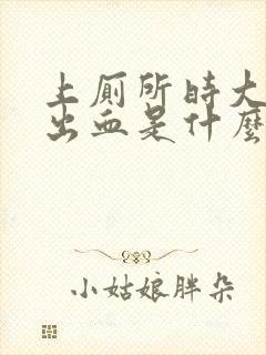 上厕所时大便会出血是什么原因