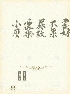 小便尿不尽吃什么药效果好