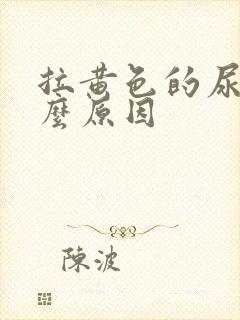 拉黄色的尿是什么原因