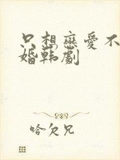 只想恋爱不想结婚韩剧