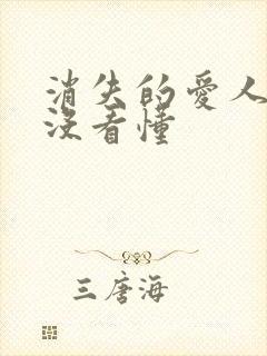 消失的爱人结局没看懂