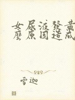 女尿液发黄是什么原因造成的