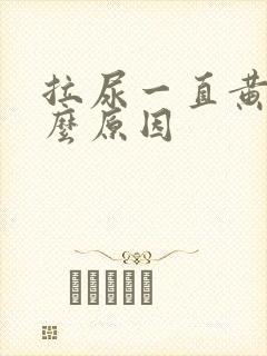 拉尿一直黄是什么原因