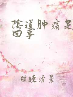 阴道肿痛是怎么回事