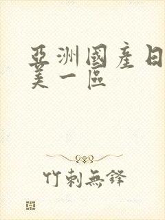 亚洲国产日韩欧美一区