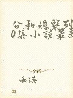 公和媳系列100集小说最新章节更新时间