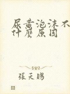 尿黄泡沫不散是什么原因