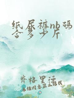 纸尿裤nb码适合多少斤