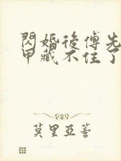 闪婚后傅先生马甲藏不住了在线播放