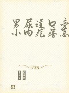 男尿道口旁边有小肉疙瘩怎么回事