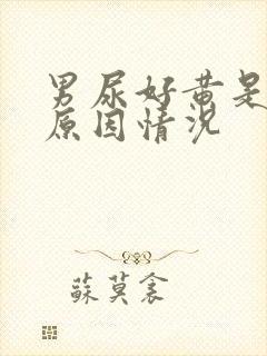 男尿好黄是什么原因情况