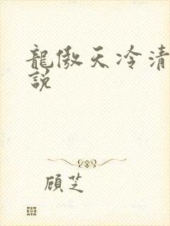 龙傲天冷清秋小说