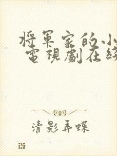 将军家的小娘子 电视剧在线观看