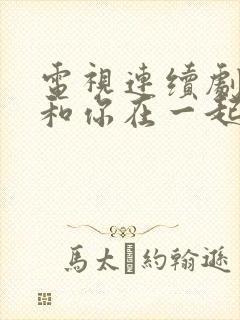 电视连续剧我要和你在一起免费观看