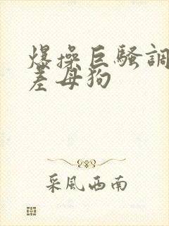 爆操巨骚调教反差母狗