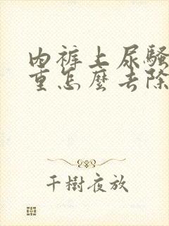 内裤上尿骚味很重怎么去除