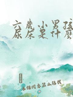 六岁小男孩老是尿床是什么原因