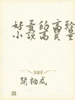 好看的高干言情小说高质量文笔好