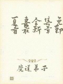 夏妻全集免费观看最新章节