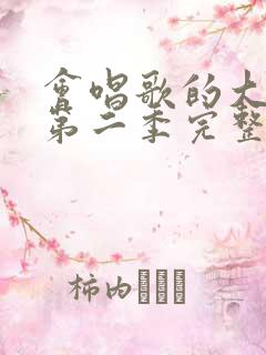 会唱歌的大姐姐第二季完整版