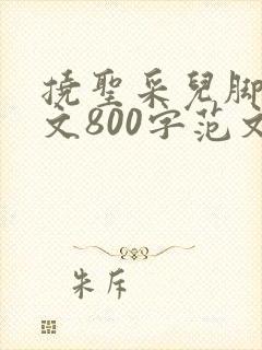 挠圣采儿脚心作文800字范文