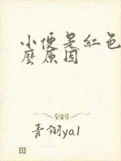 小便是红色的什么原因