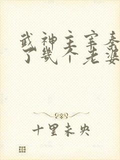 武神主宰秦尘娶了几个老婆