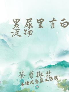 男尿里有白色沉淀物