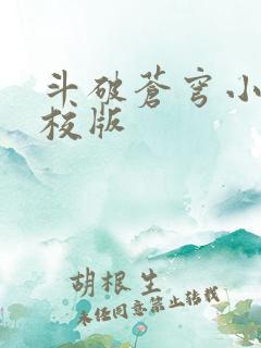 斗破苍穹小说精校版