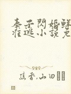 奉子闪婚鲜妻不准逃小说免费阅读