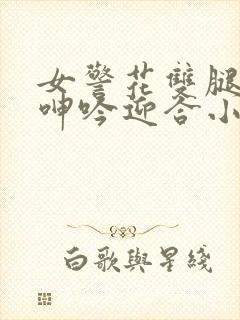 女警花双腿大开呻吟迎合小说