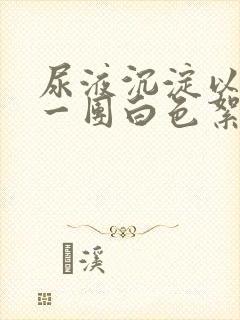 尿液沉淀以后有一团白色絮状物