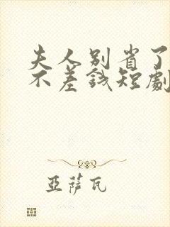 夫人别省了邱总不差钱短剧