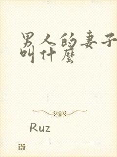 男人的妻子死了叫什么