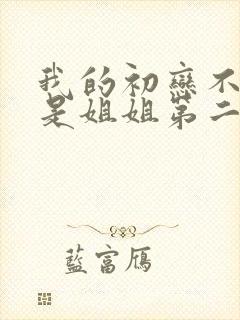 我的初恋不可能是姐姐第二季