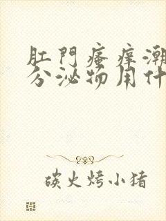 肛门瘙痒潮湿流分泌物用什么药