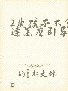 2岁孩子不会表达怎么引导孩子说话