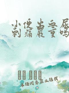 小便出血尿频尿刺痛严重吗